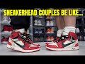 Sneakerhead couples be like