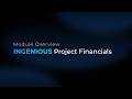 Project Financials with INGENIOUS.BUILD 2.0  | Complete Financial Management Solution