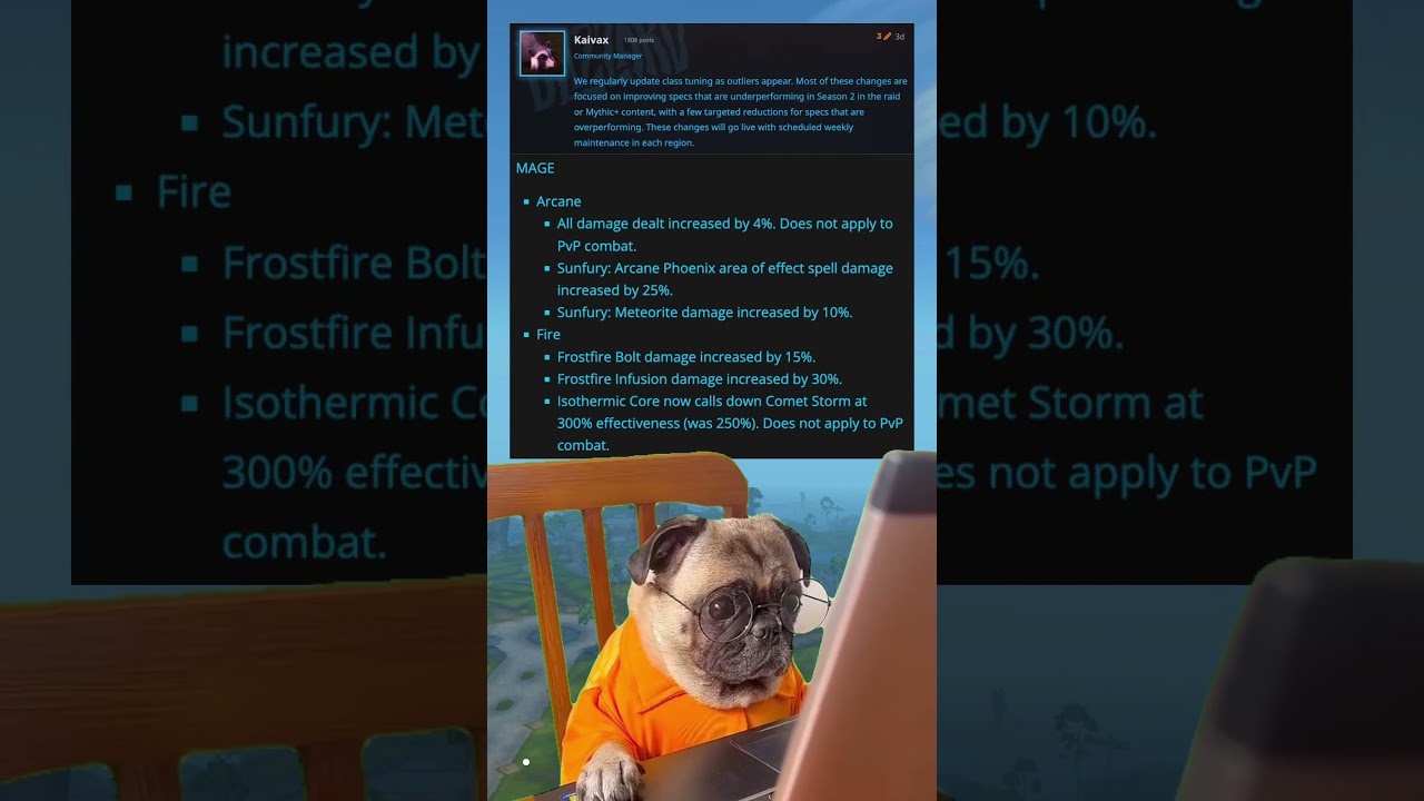 Class Tuning April 15 - WoW Patch 11.1.0 Balance Changes for Season 2 