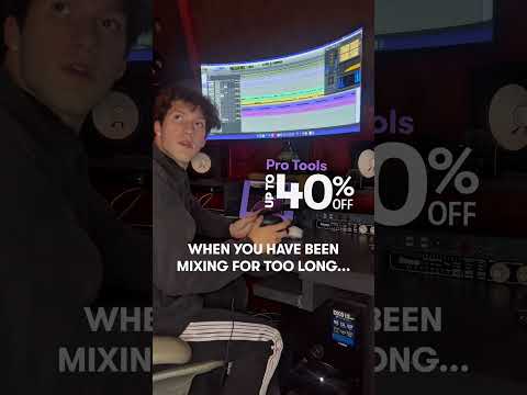 Avid Technology YouTube ad: Pro Tools — Up to 40% OFF