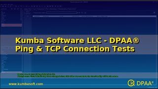 DPAA® - Ping & TCP Connection Tests
