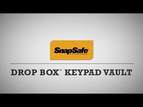 SnapSafe® Drop Box™ Keypad Vault