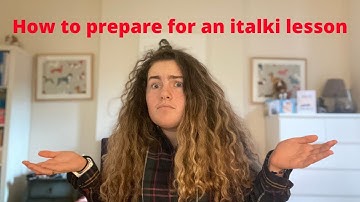 Preparing for my first italki lesson