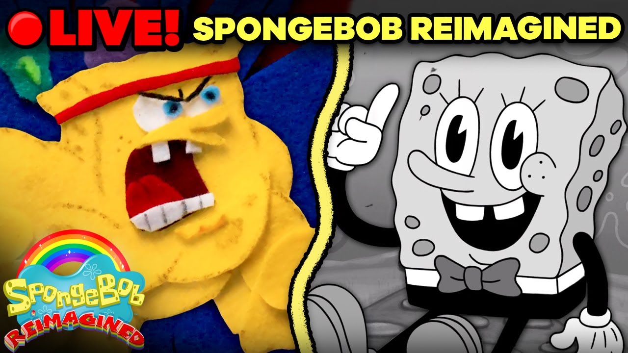 Download 🔴 LIVE: SpongeBob Reimagined Season 1 Marathon!