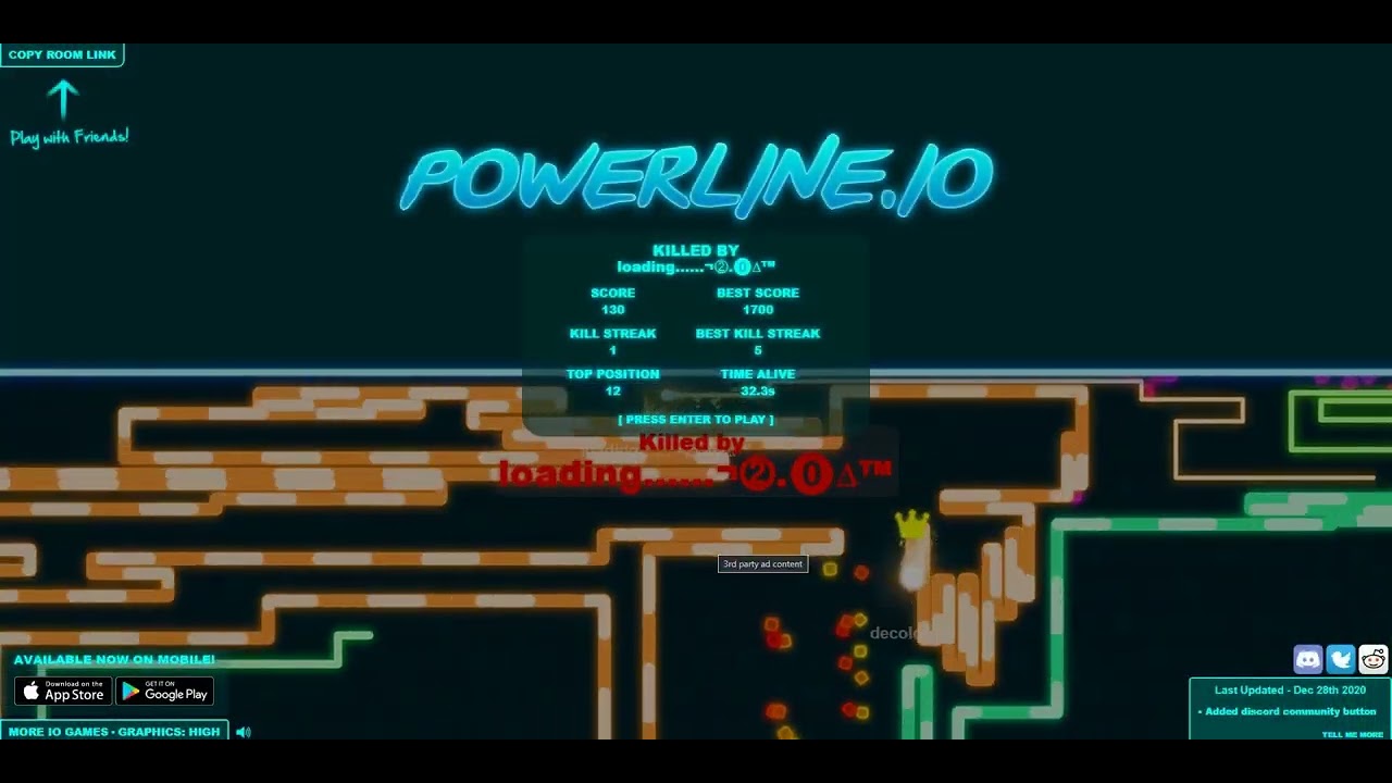 Playing Powerline.io - Part 10 - YouTube