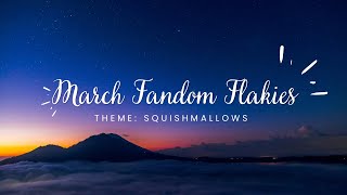 Swatches & More | Squishmallows themed Fandom Flakies Box | March 2023