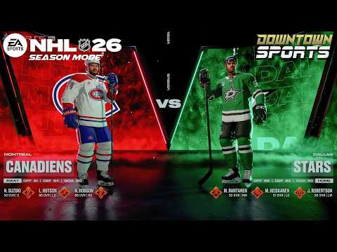 Canadiens @ Stars | Stanley Cup Finals Game 4 | NHL 26 Season