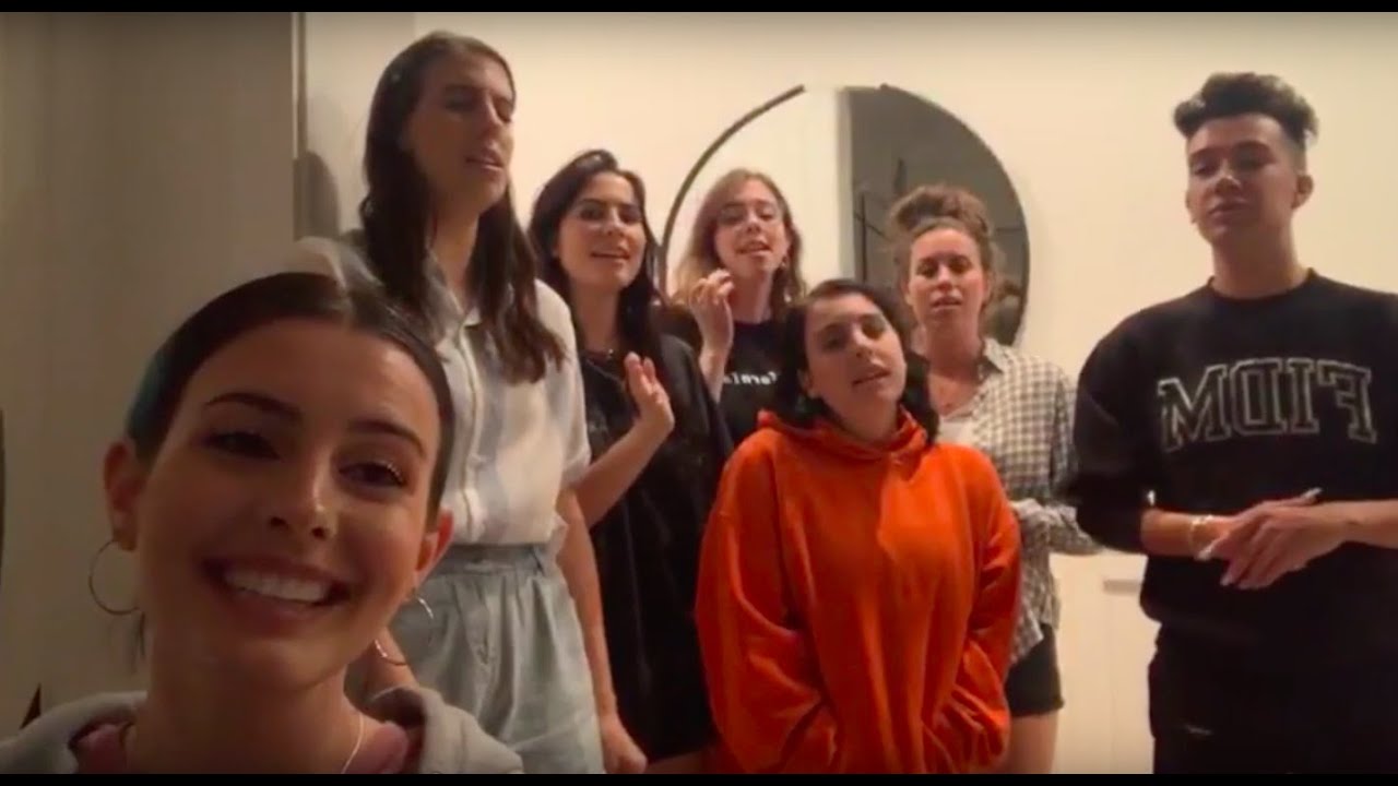 James Charles Instagram Live with Cimorelli June 7, 2019