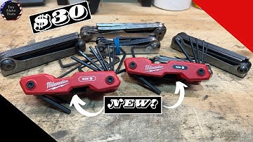 Milwaukee Hand Tools New Folding Hex Key Sets | You Need To See These.