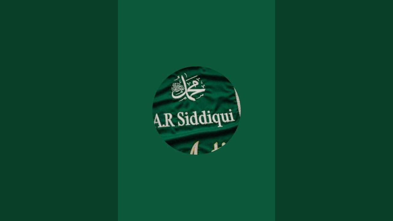 AR Siddiqui  is live! ❤️ Asssllam oAllaykum ❤️🥀 please support kijiye ❤️❤️
