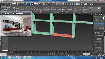 Tutorial on Modeling a Book Shelf in 3dsmax.
