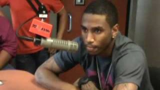 Trey Songz and Neke on 92Q Jams Wealth