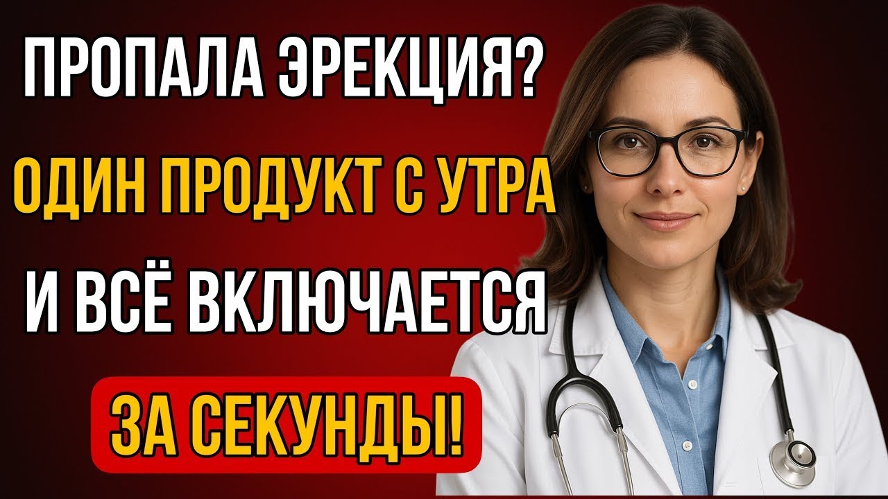 После 60 — ешьте это с утра, и кровоток внизу оживёт!