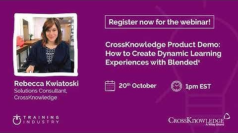 Webinar: How To Create Dynamic Learning Experiences with Blendedx