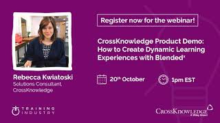 Celebrity Webinar: How To Create Dynamic Learning Experiences with Blendedx Profile