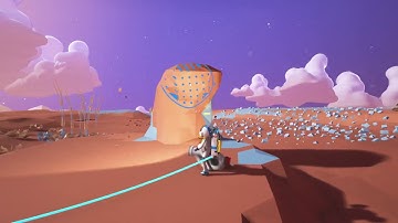 Astroneer - How to flatten terrain.