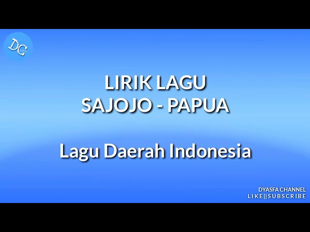 Download Sajojo Lagu Daerah Papua Karaoke Dengan Lirik Mp3 Mp4 3gp Flv Download Lagu Mp3 Gratis