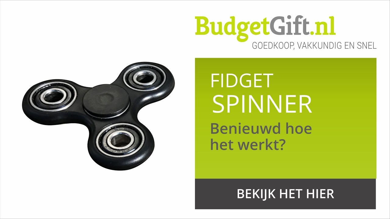 Fidget Spinner - BudgetGift.nl