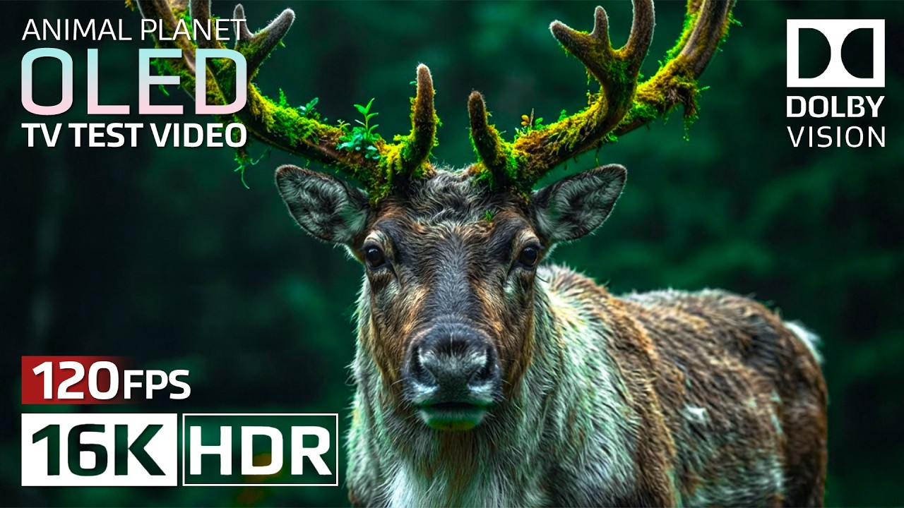 Ultimate 16K HDR Video 120 FPS | Dolby Vision OLED Test Demo