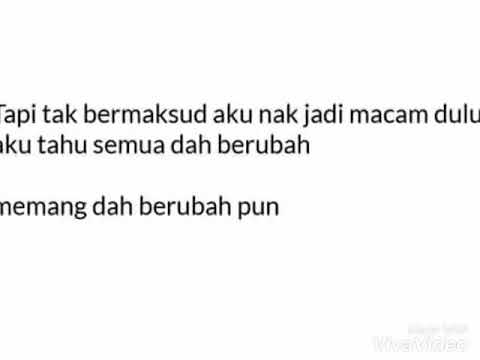 Aku rindu aku yang dulu YouTube Aku rindu aku yang dulu YouTube