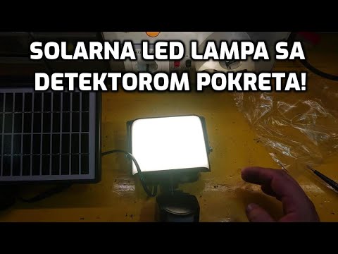 Video: LED Punjiva Svjetla: Prijenosni LED Kućni Modeli Sa Senzorom Pokreta