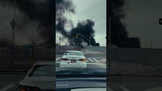 Fire in The Bronx. #newyorkcity #fire #iphone