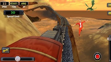 Uphill Train Racing Simulator 3d - Mountain Train Driving Track - Android Gameplay - Part - 3