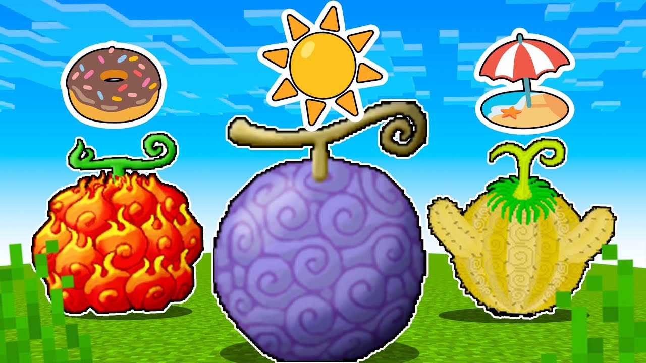 Choose Your Devil Fruit From The EMOJI, Then Battle!