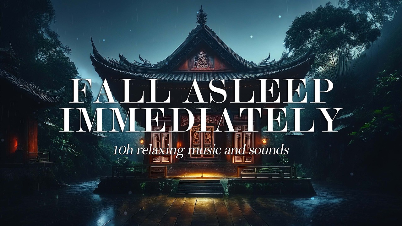 Fall Asleep in Less Than 3 Minutes | 10 HOURS Relaxing Sound of Rain ...