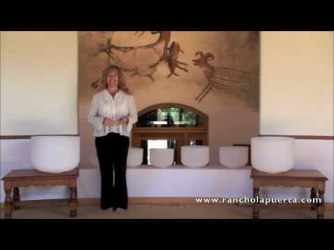 Crystal Bowls with Susana Moore at Rancho La Puerta