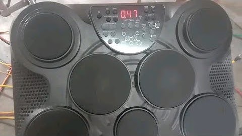 Indian Tabla patch on Roland SPD 20 Octapad || Devanand Priyadarshi