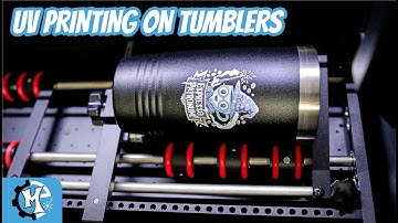 How Does a Rotary Attachment Work on a UV Printer?