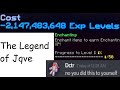 Negative Skill XP in Hypixel Skyblock