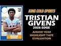 Tristian Givens (2026 EDGE) Junior Year Highlight Tape Evaluation