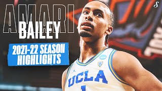 Amari Bailey Will Make An Immediate Impact At UCLA | 2021-22 Season Highlights