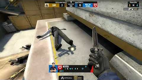 dexter deagle ile ace atıyor! SAW vs MOUZ