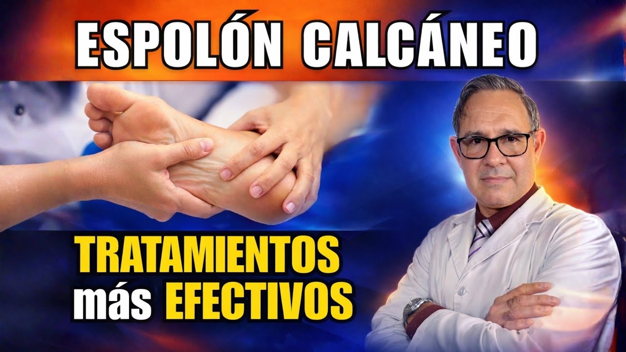 ESPOLÓN Calcáneo - Causas, Síntomas y TRATAMIENTOS Efectivos para el Dolor de Talón.