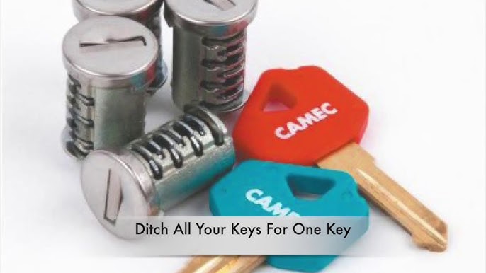 Cabinet Locks With Keys, Cam Lock, 1-1/8 90cylinder Cam Lock Set(12