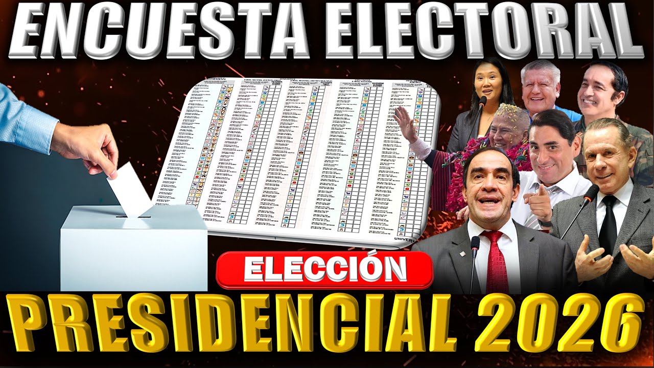 ENCUESTA NACIONAL, INTENCIÓN DE VOTO PRESIDENCIAL PARA LAS ELECCIONES ...