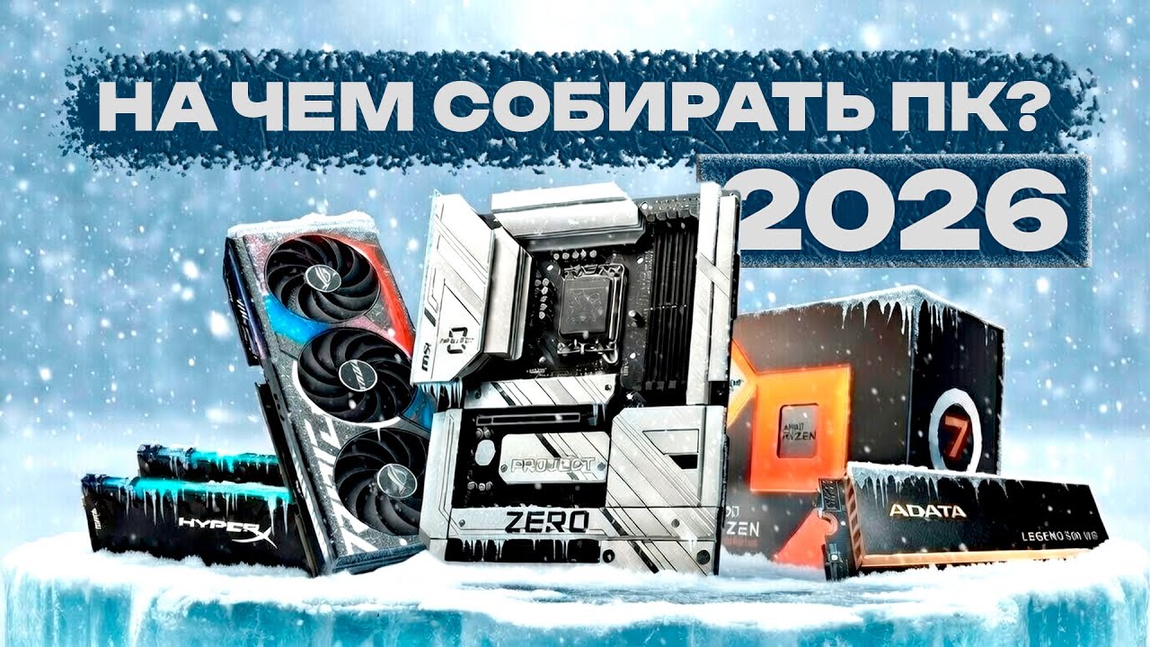 Лучшее железо для сборки ПК в 2026 !