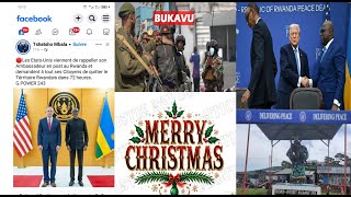 NI IKI GITURIKIYE KIGALI? AMERIKA ITANZE 72H NGO ABAYO BAVE KIGALI? RDC KUREKA KUGANIRA NA M23/RDF?