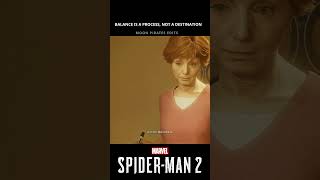 Peter's Aunt Was a Real Piece Of Diamond | Spiderman 2 PS5 | #spiderman2 #ironman #marvel