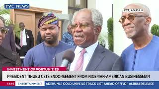 President Tinubu Gets Endorsement From Nigerian-American Businessman Adebayo Ogunlesi