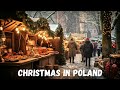 Krakow Christmas Markets 2023 in 4K HDR and 3D SOUND - Poland Christmas Market Walking Tours