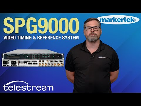 Capa de Telestream SPG9000 | Advanced Sync, Timing & Test Signal Generator
