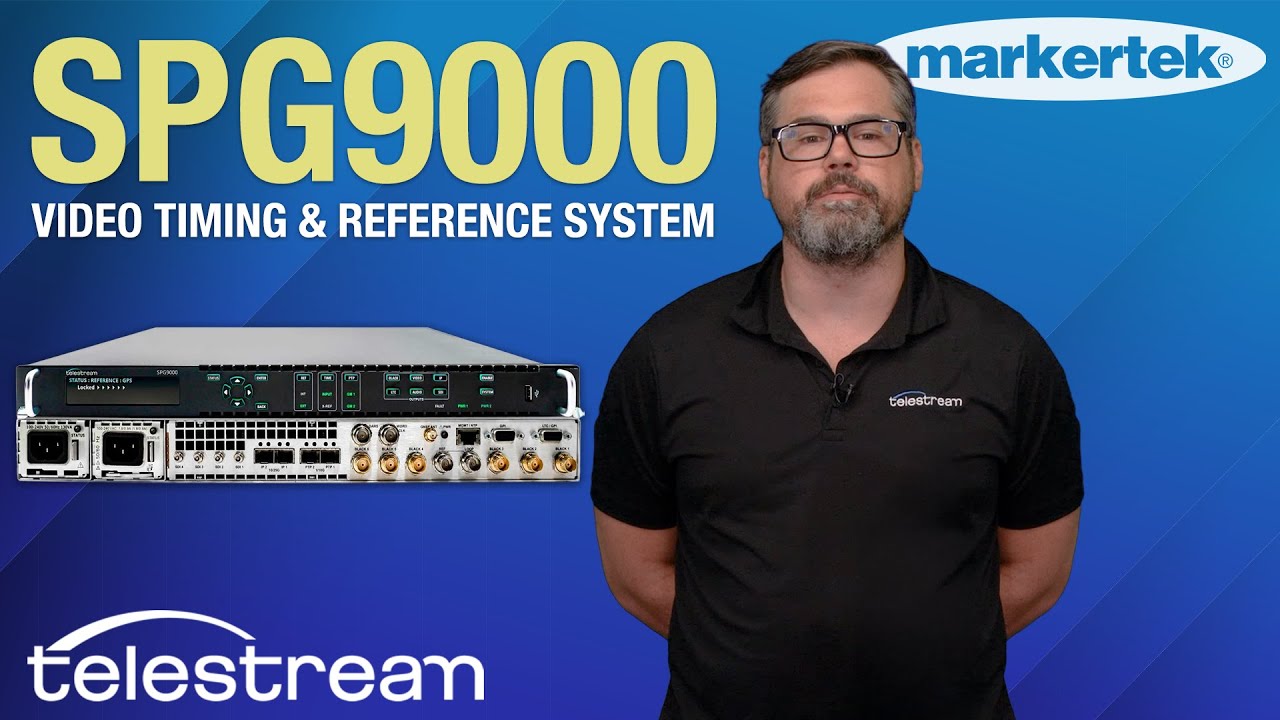 Telestream SPG9000 | Advanced Sync, Timing & Test Signal Generator