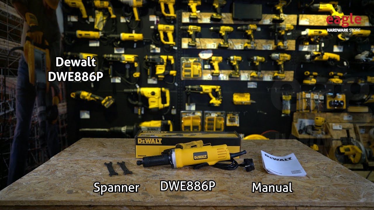 [36] Dewalt DWE886P Open Box Presented By Eagle Hardware Store