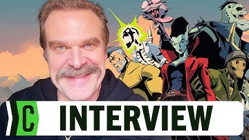 David Harbour on Creature Commandos, Stranger Things Final Season, and filming Thunderbolts