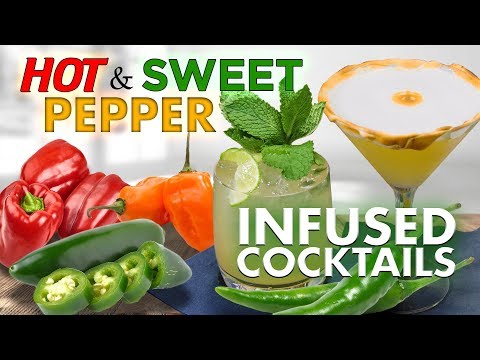 hot-&-sweet-pepper-infused-vodka-recipes-|-st.-george-green-chile-vodka