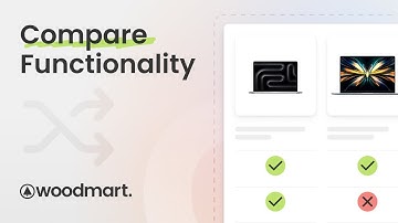 Compare functionality in WoodMart theme